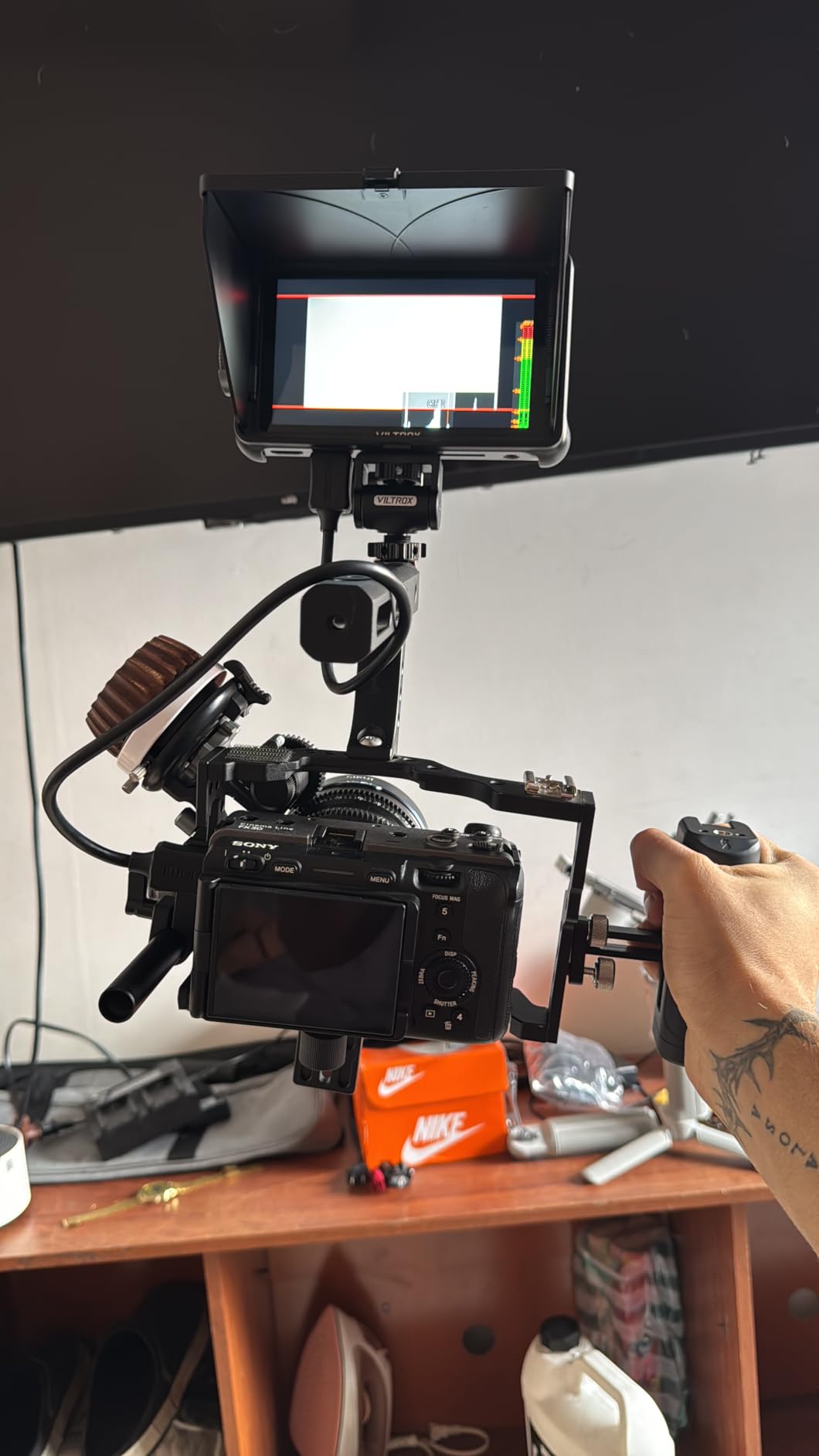 SmallRig F60 Modular Follow Focus with A/B Stops, Allows Wide-Range (0.6kgf-1.8kgf) Stepless Damping Adjustment, with 15mm Rod Clamp and Snap-on Gear Ring Belt for DSLRs and Mirrorless Camera customer photo 2