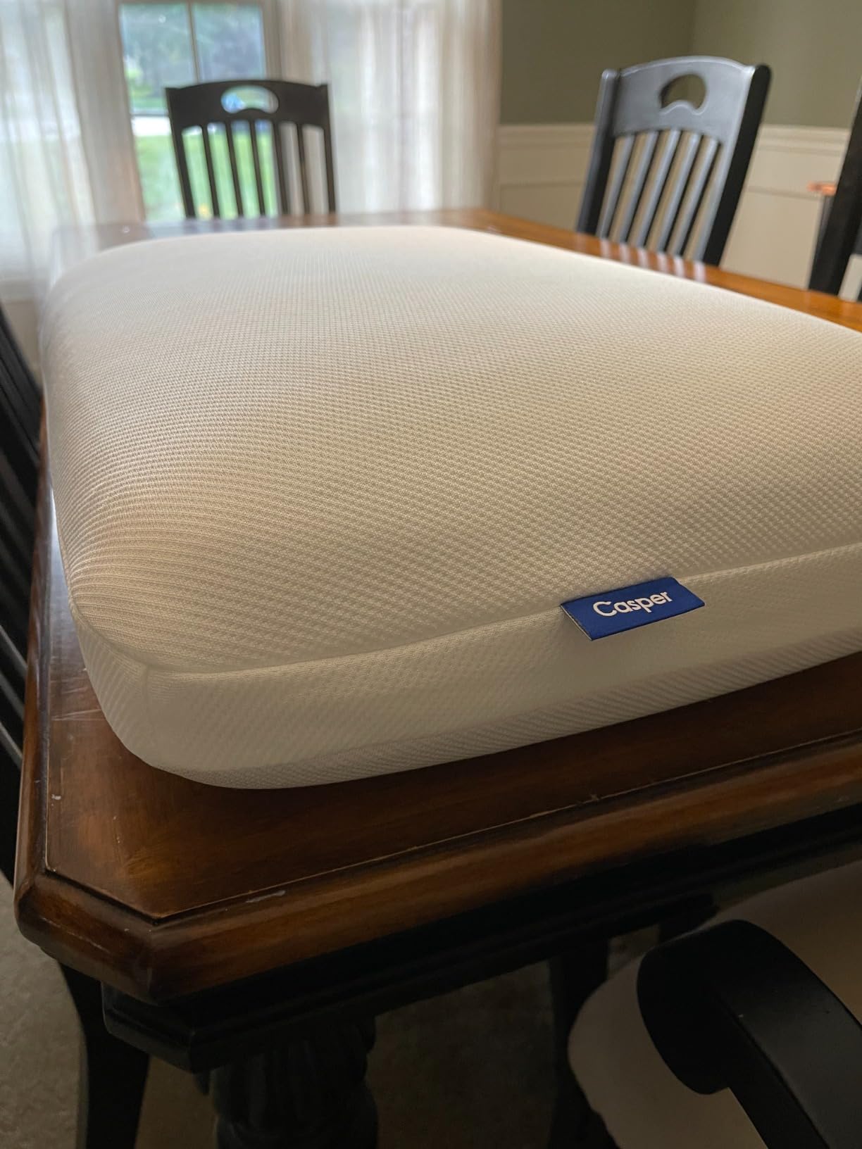 Casper Sleep Essential Cooling Foam Pillow - King Bed Pillow | Firm Memory Foam with Cooling Cover, Supports Side Sleepers, Breathable & Pressure-Relieving customer photo 1
