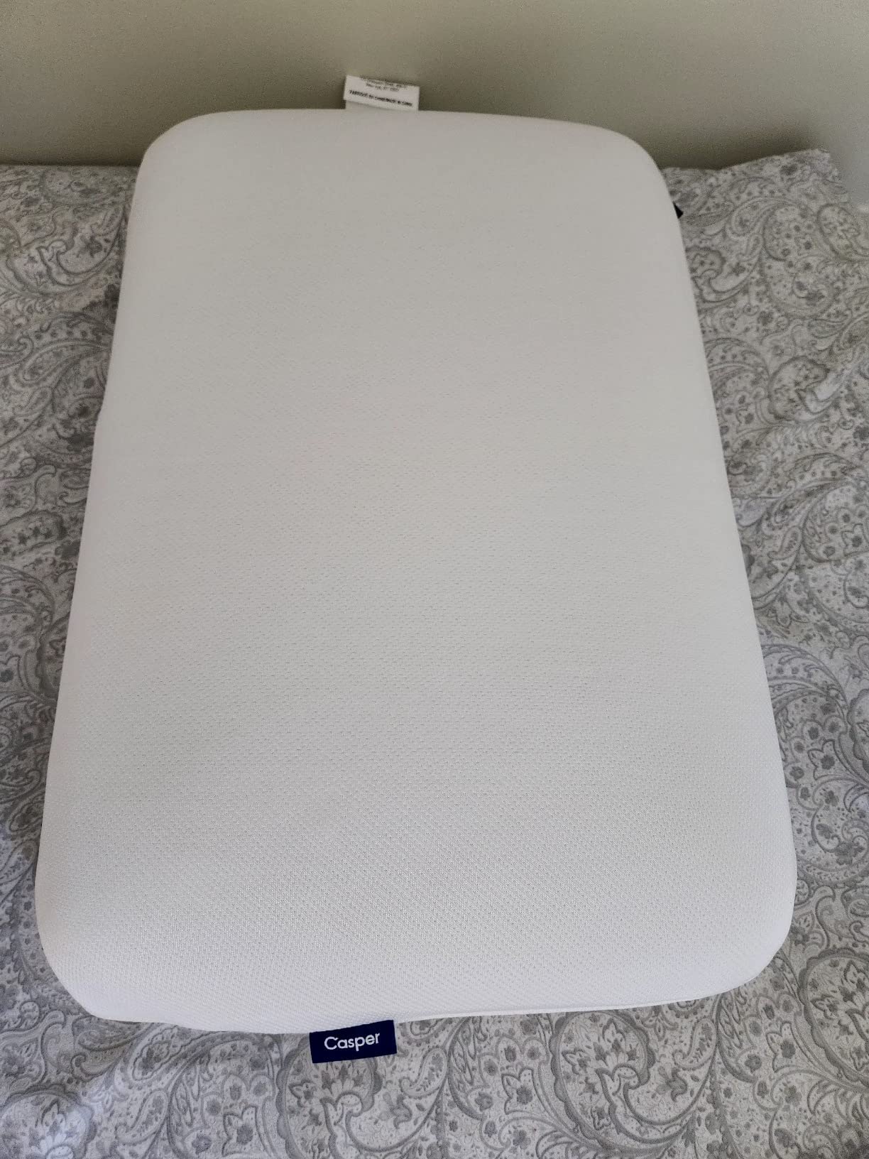 Casper Sleep Essential Cooling Foam Pillow - King Bed Pillow | Firm Memory Foam with Cooling Cover, Supports Side Sleepers, Breathable & Pressure-Relieving customer photo 2