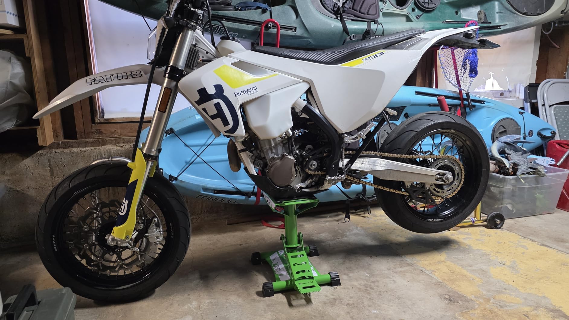 Matrix LS-One Lift Red Stand Dirt Bike Off Road customer photo 2