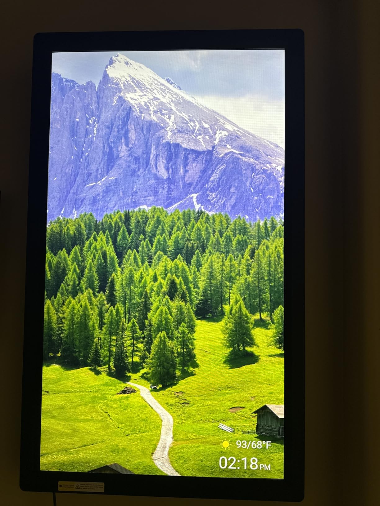 Uhale Digital Picture Frame WiFi 10.1 Inch, Electronic Photo Frames 1280 x 800 HD IPS Touch Screen, Auto Rotate, Slideshow, Share Photos/Videos from Phone Instantly customer photo 1