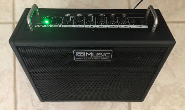 Coolmusic Keyboard AMP 30W Electric Drum Amplifier Speaker,with 3-Year Warranty customer photo 1