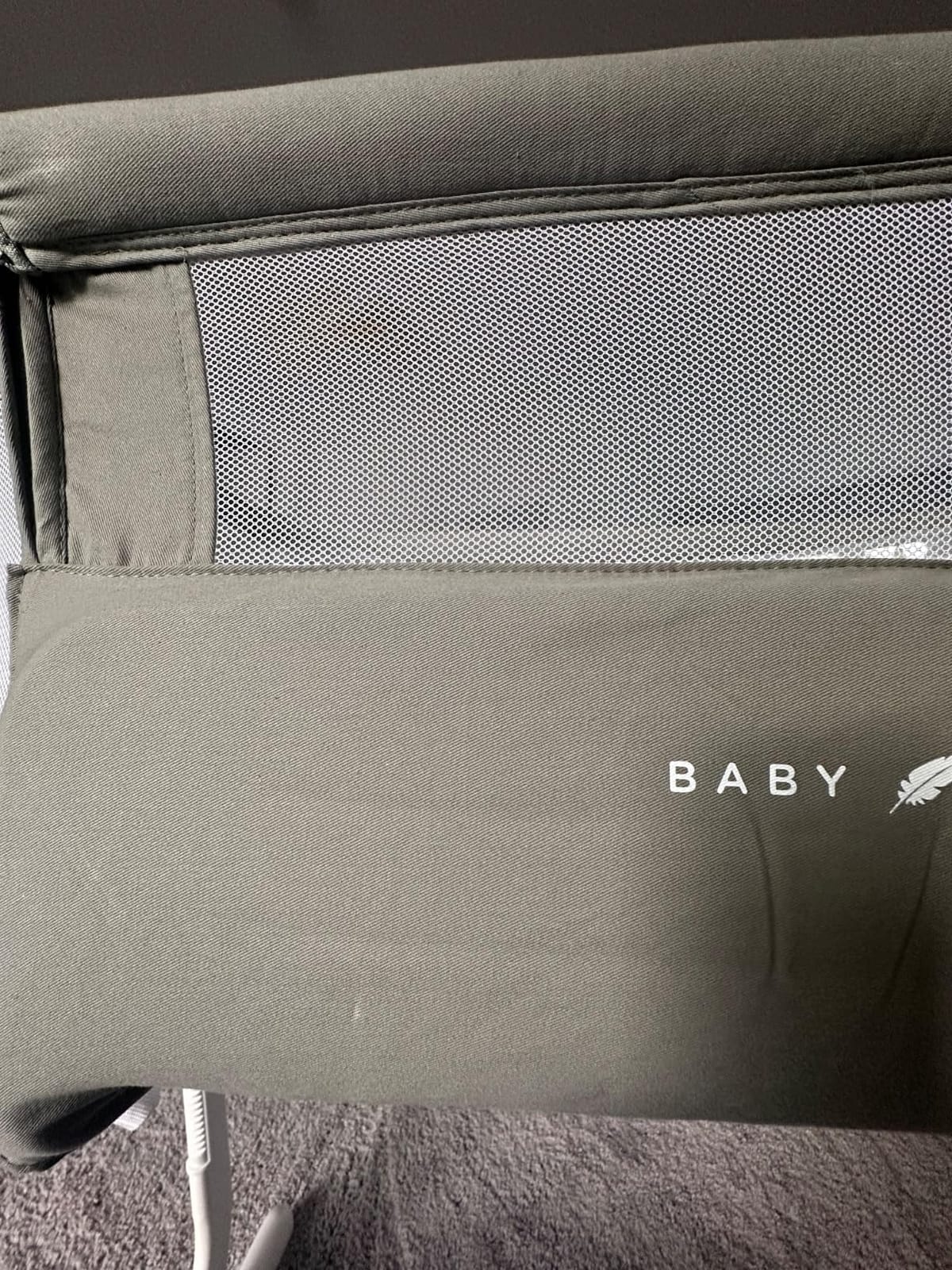 Baby Delight Beside Me Dreamer Bassinet | Bedside Sleeper & Baby Bassinet | 6-Position Height Adjustment | Organic Oat customer photo 1