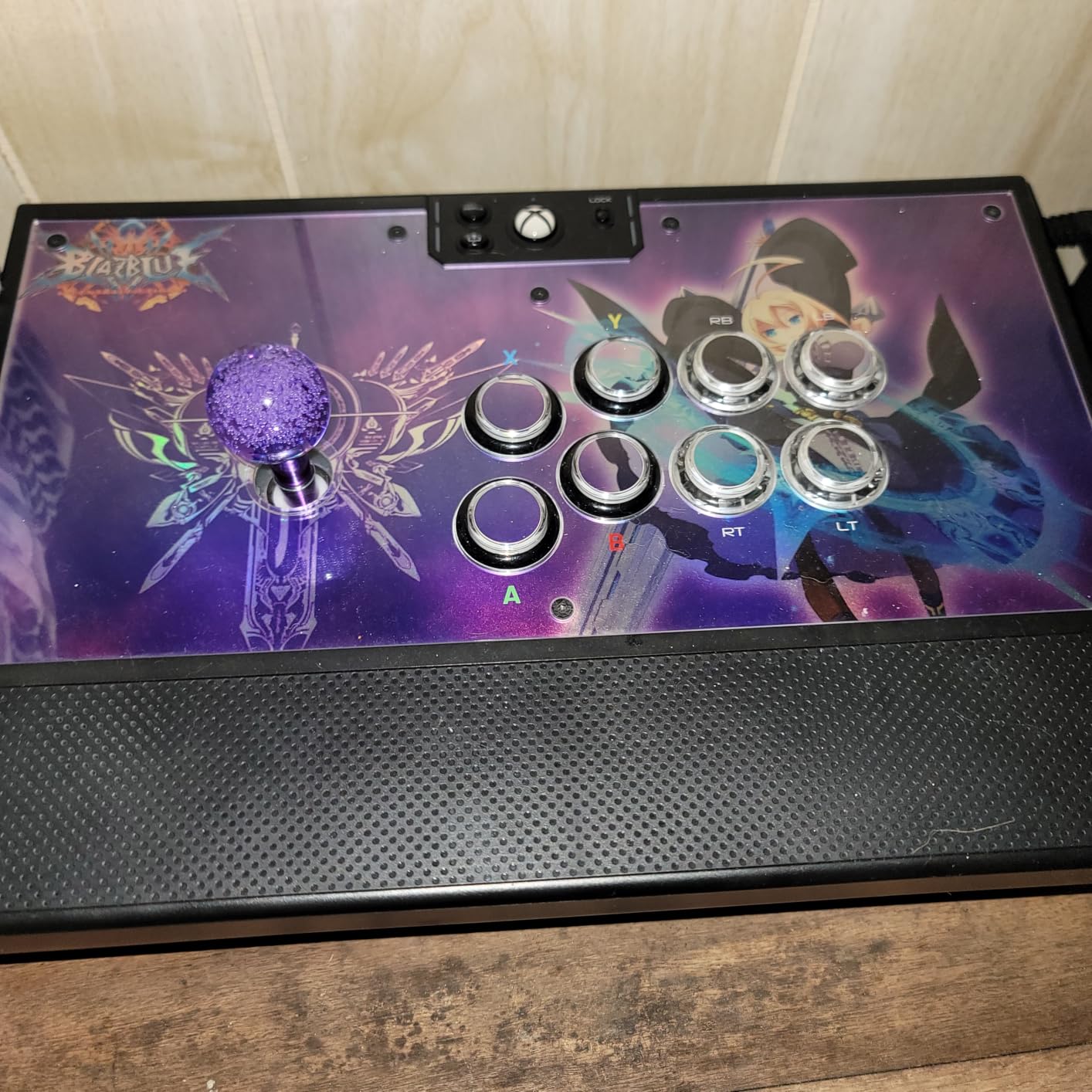 Nacon Daija Arcade Fight Stick Officially Licensed for XBOX | For XBOX Series X|S, XBOX One, Windows 10,11 PC - Sanwa Joysticks and Action Buttons, Customizable Front Plate, 3-Meter Cable customer photo 1