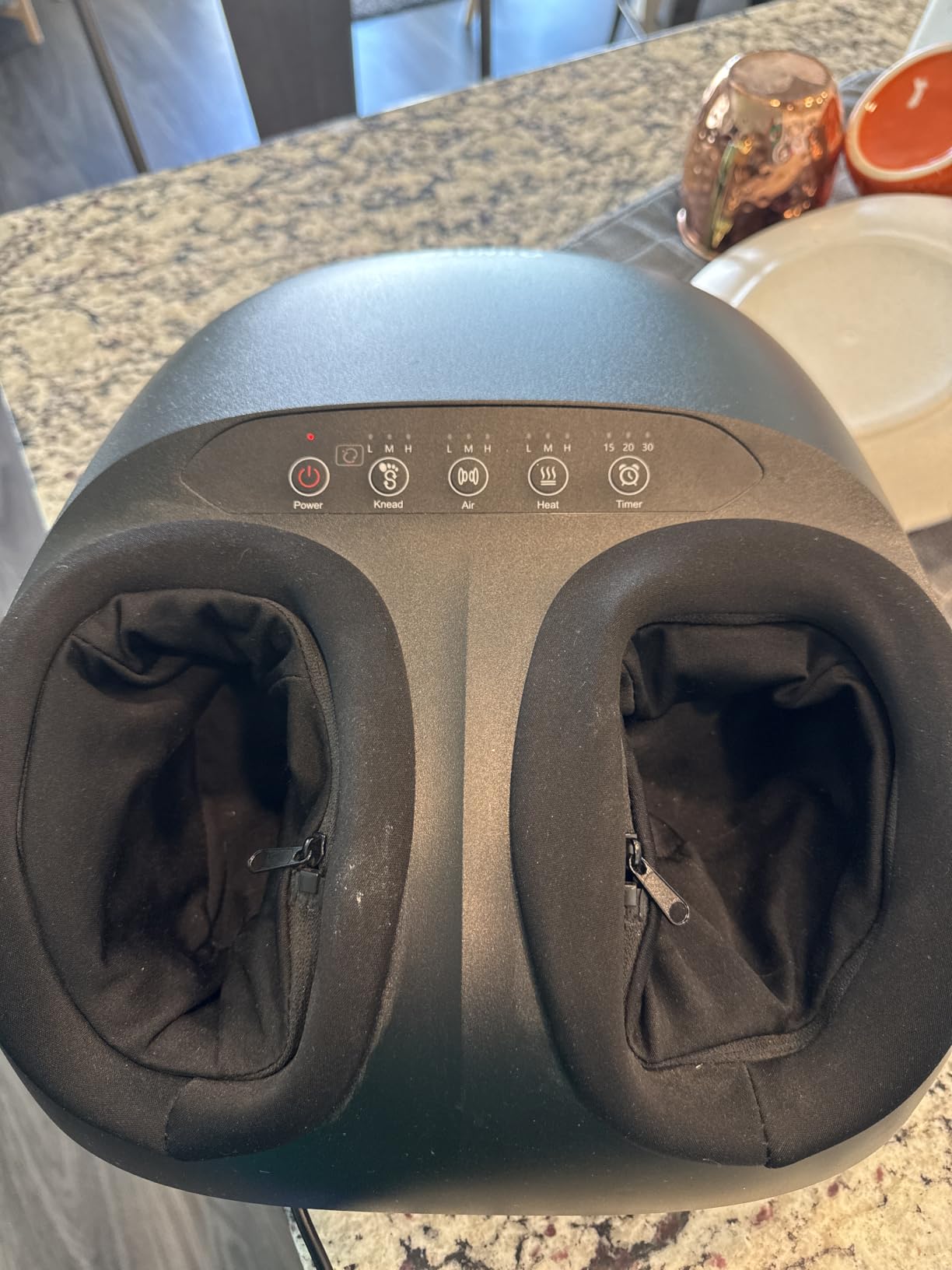 KNQZE Shiatsu Foot Massager with Heat and Compression, Deep Kneading Foot Massage for Plantar Fasciitis Relief, Remote Control, Multi Massage Modes, Auto Shut-Off Timer, FSA Eligible, Mothers Day gift customer photo 1
