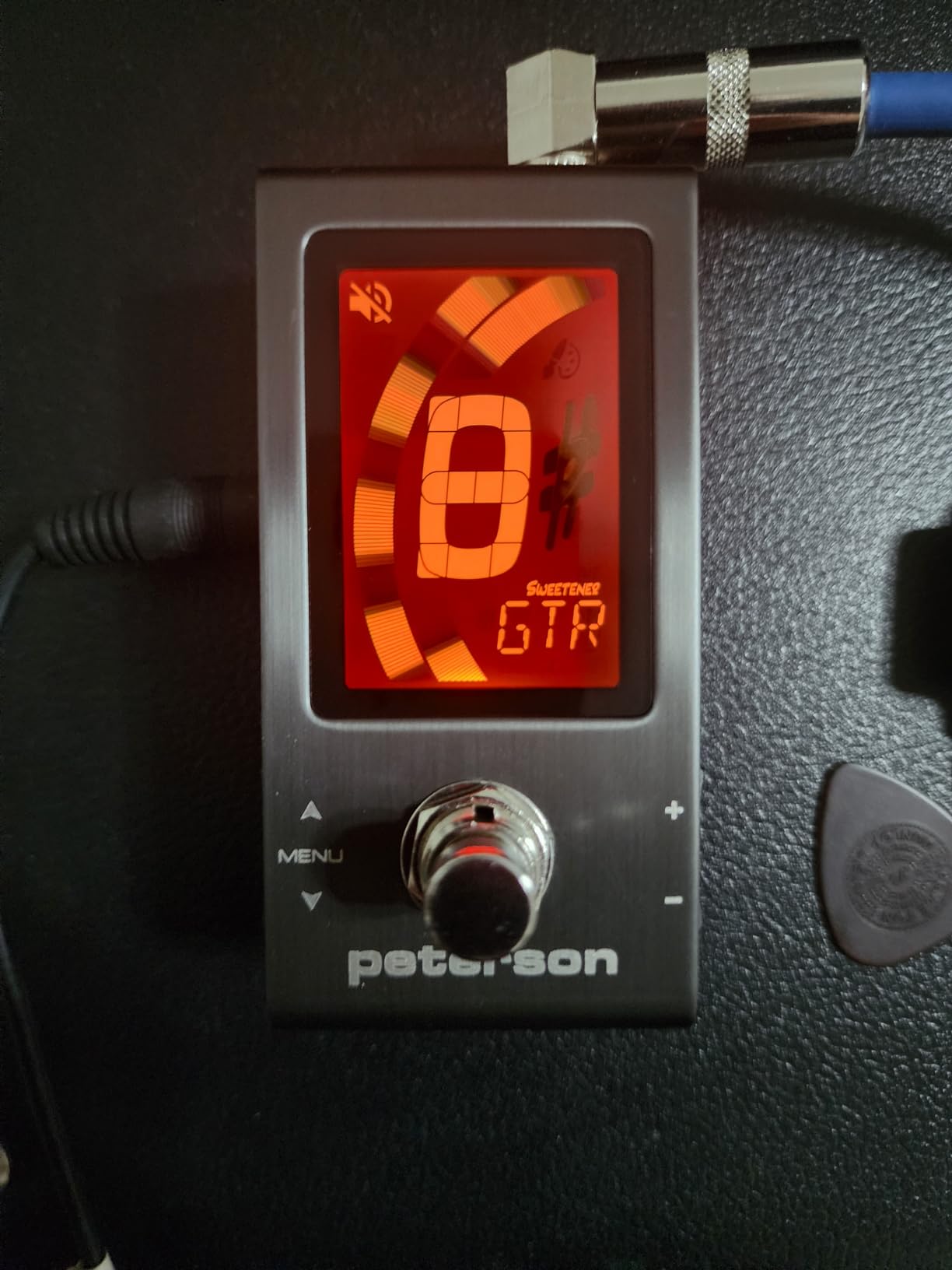 Peterson StroboStomp Mini | Mini Pedal Strobe Tuner customer photo 2