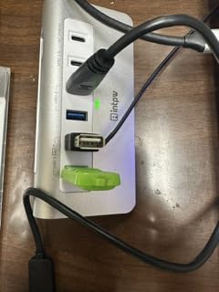 USB C Hub, P9 USB C Hub Multiport Adapter with 4K@60Hz HDMI, PD 100W, Type-C & 2 USB A 3.0 5Gbps, 2 USB A 2.0, SD/TF Card Reader, Aluminum USB Hub for Laptop, iPhone 17 Series, MacBook, iPad customer photo 2