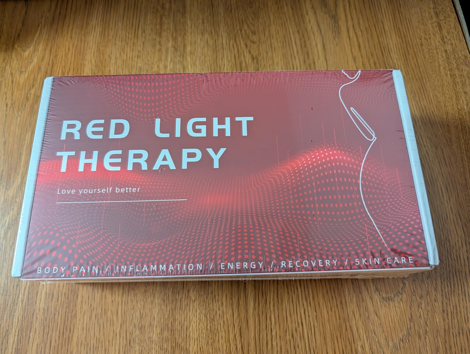bonodave Red Light Therapy Pad for Body Back Knee Shoulder Hands Feet 660nm 850nm Home Use 3 Chips in 1 Infrared Wrap Belt Gift for Women Men (Corded) customer photo 1