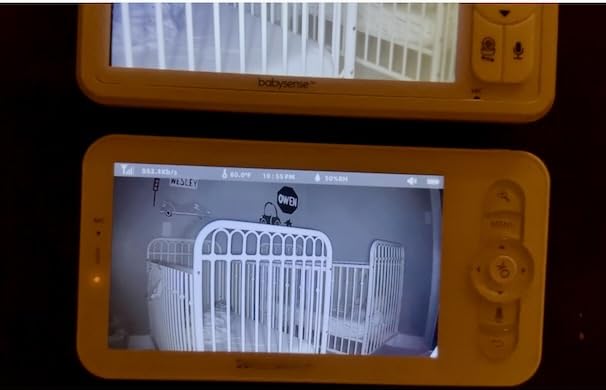 Babysense True Sleep HD Baby Monitor with Camera and Audio + Baby Sleep Movement Monitor, No WiFi, 2 Non-Contact Under Mattress Sensors, Non-Wearable Monitor, Full Crib Coverage customer photo 2