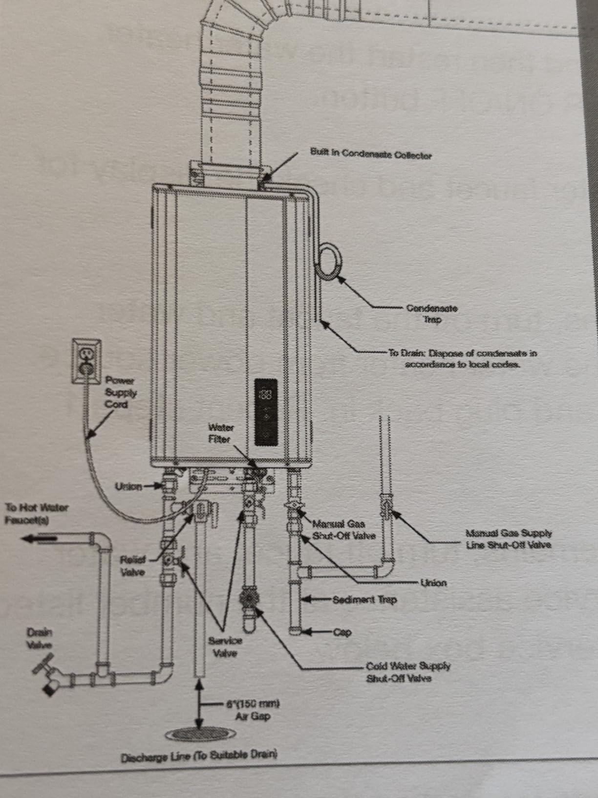 Rheem RTG-70DVLN-3 High Efficiency Non-Condensing Indoor Tankless Natural Gas Water Heater 7.0 GPM, 160,000 BTUs customer photo 1