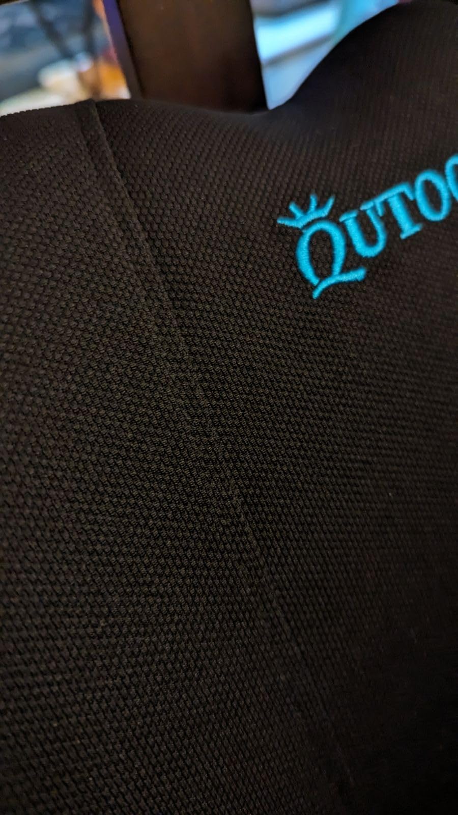 QUTOOL Lumbar Support Pillow for Office Chair, Office Home Essentials,Gifts for Mom,Dad, Back Support Pillow for Car, Chair Cushions,Back Pain Relief Improve Posture,Mesh Cover Adjustable Straps customer photo 2