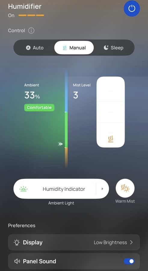 DREO 6L Smart Humidifiers for Bedroom, Warm & Cool Mist for Large Room | 60-Hour Quiet Runtime customer photo 1