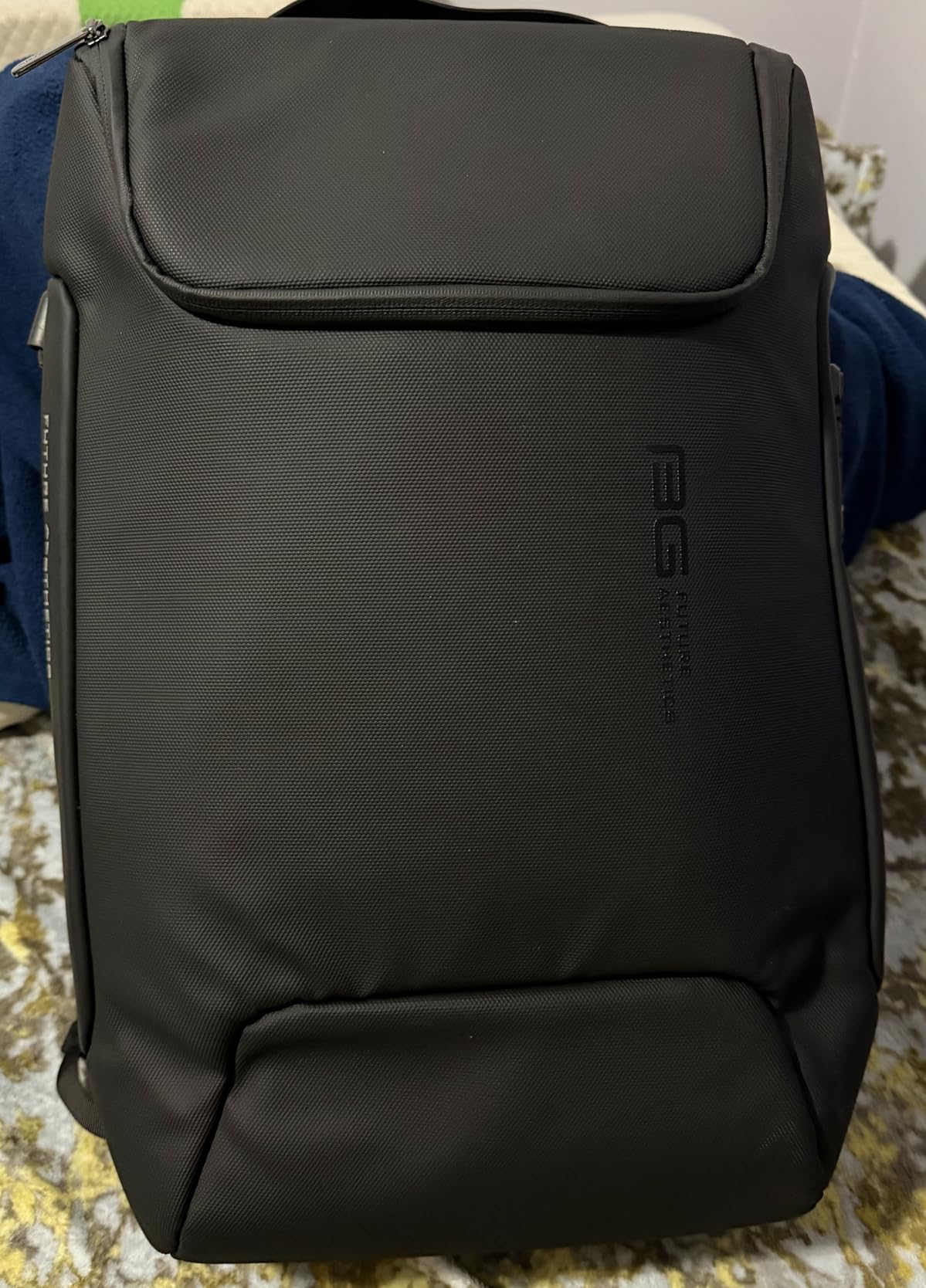 BANGE Men's Anti-Theft Backpack, Waterproof Fashion Travel Backpacks, High Tech Backpack with USB3.0 Charging Port, Business Laptop Backpack Fits 17.3 Inch Notebook customer photo 1