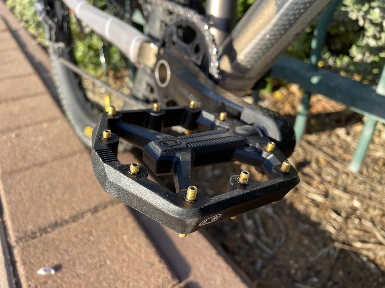 Crankbrothers Stamp Flat MTB Pedals - Size-Specific, Lightweight, Versatile, Durable Bike Pedals customer photo 2
