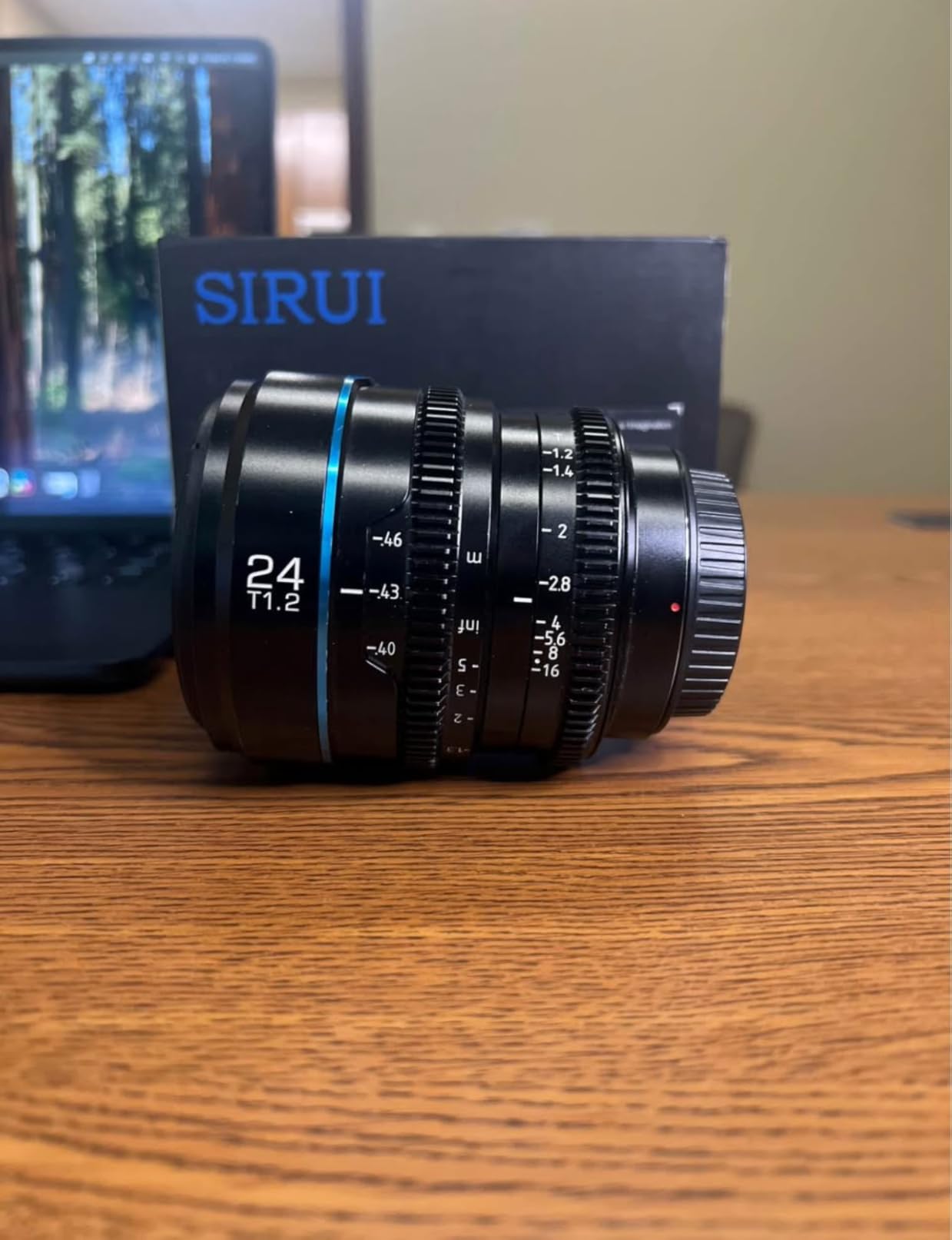 SIRUI Night Walker 24mm S35 Manual Focus Cine Lens, T1.2 Large Aperture Lens for E Mount Cameras, FX30, ZVE-10, A6500, A6600 customer photo 1