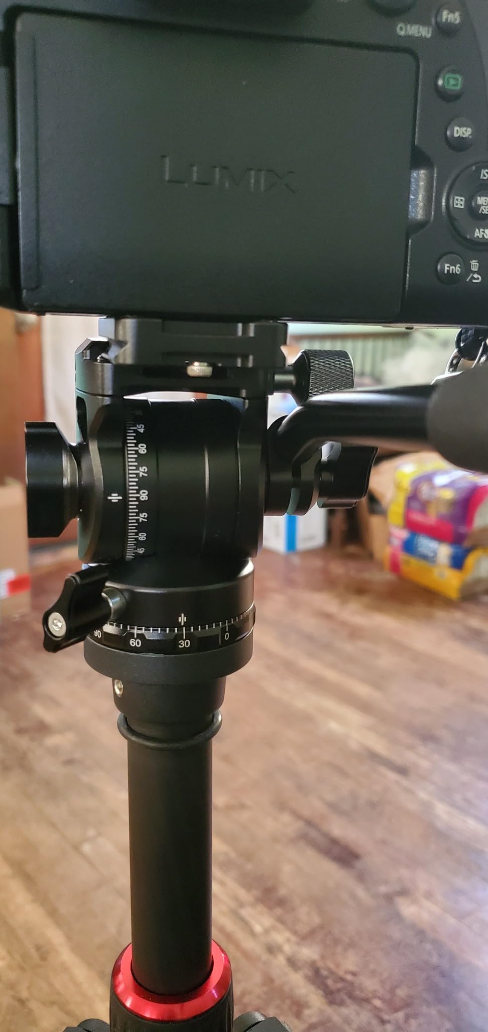 INNOREL F20 Fluid Head, Tripod Pan Tilt Head Mini Pan Metal Camera Video Tripod Head with 2 Arca Swiss Quick Release Plates, Handle, Magic Arm & Phone Clip for Video DSLR Cameras, Max Load 11lb/5kg customer photo 1