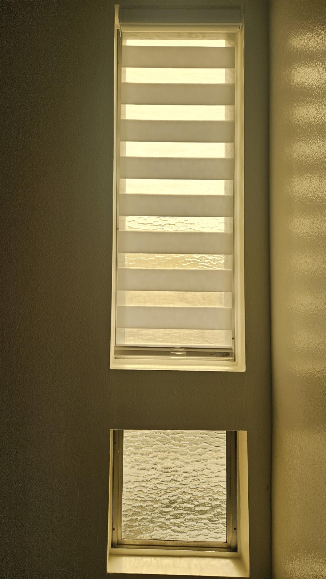 Persilux Cordless Zebra Blinds for Windows, Roller Shades for Windows (34.5