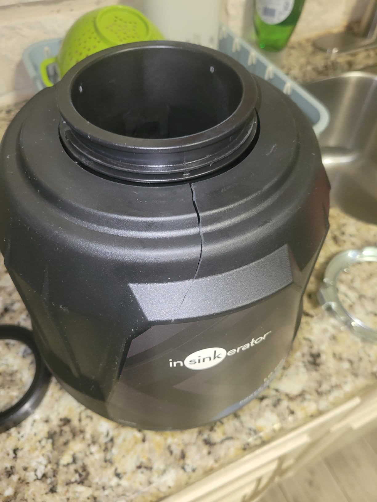 InSinkErator Power 1HP, 1 HP Garbage Disposal, Power Series EZ Connect Continuous Feed Food Waste Disposer, Black customer photo 1