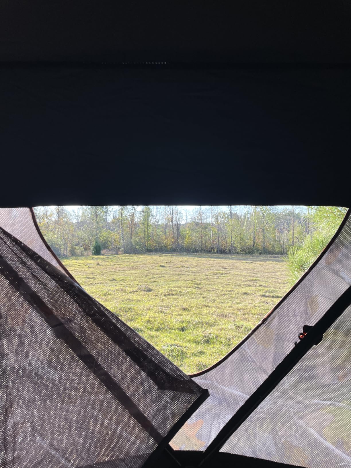 VENATIC 6' Tripod Hunting Tower Blind, 2 Person Hunting Stand with 4' x 4' Platform for Deer Hunting, Antelope and Elk customer photo 1