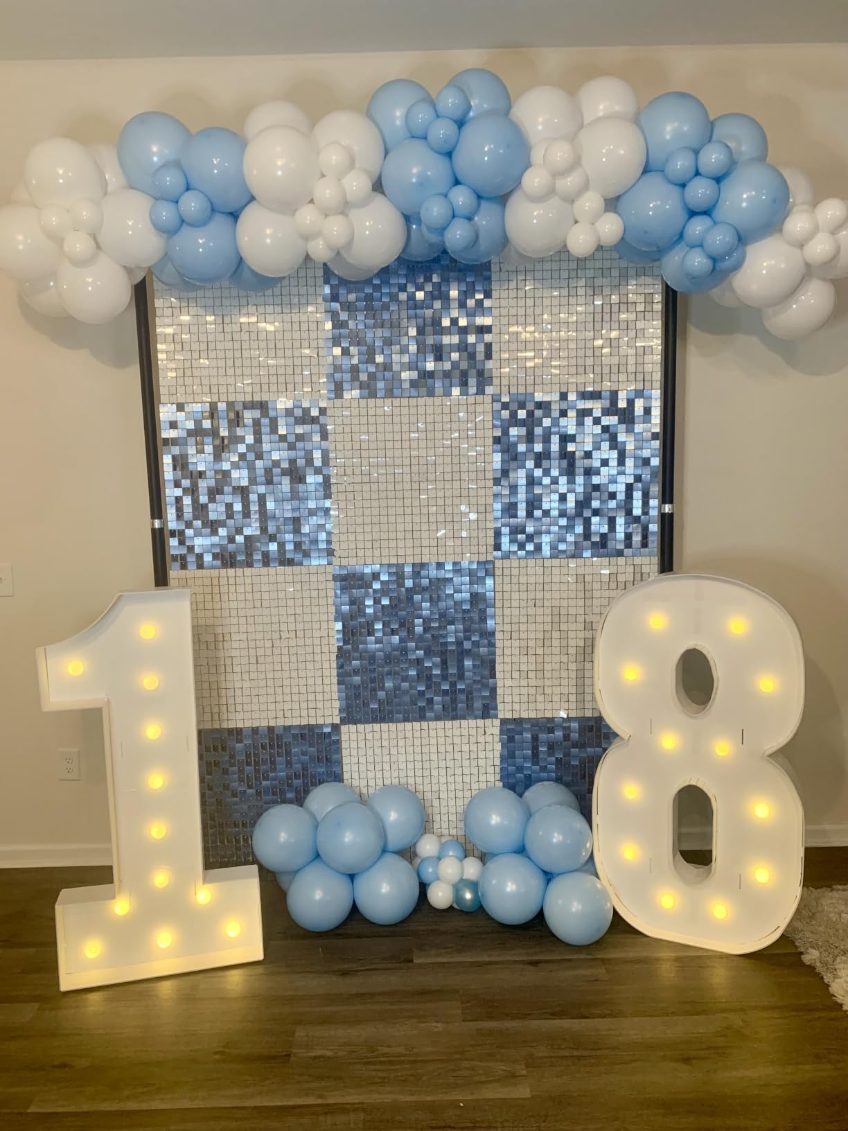 4FT Marquee Light Up Letters A, Big Marquee Letter for Baby Shower Birthday Engagement Wedding Marry Me Party Decor 2026 Graduation Grad Decorations customer photo 1