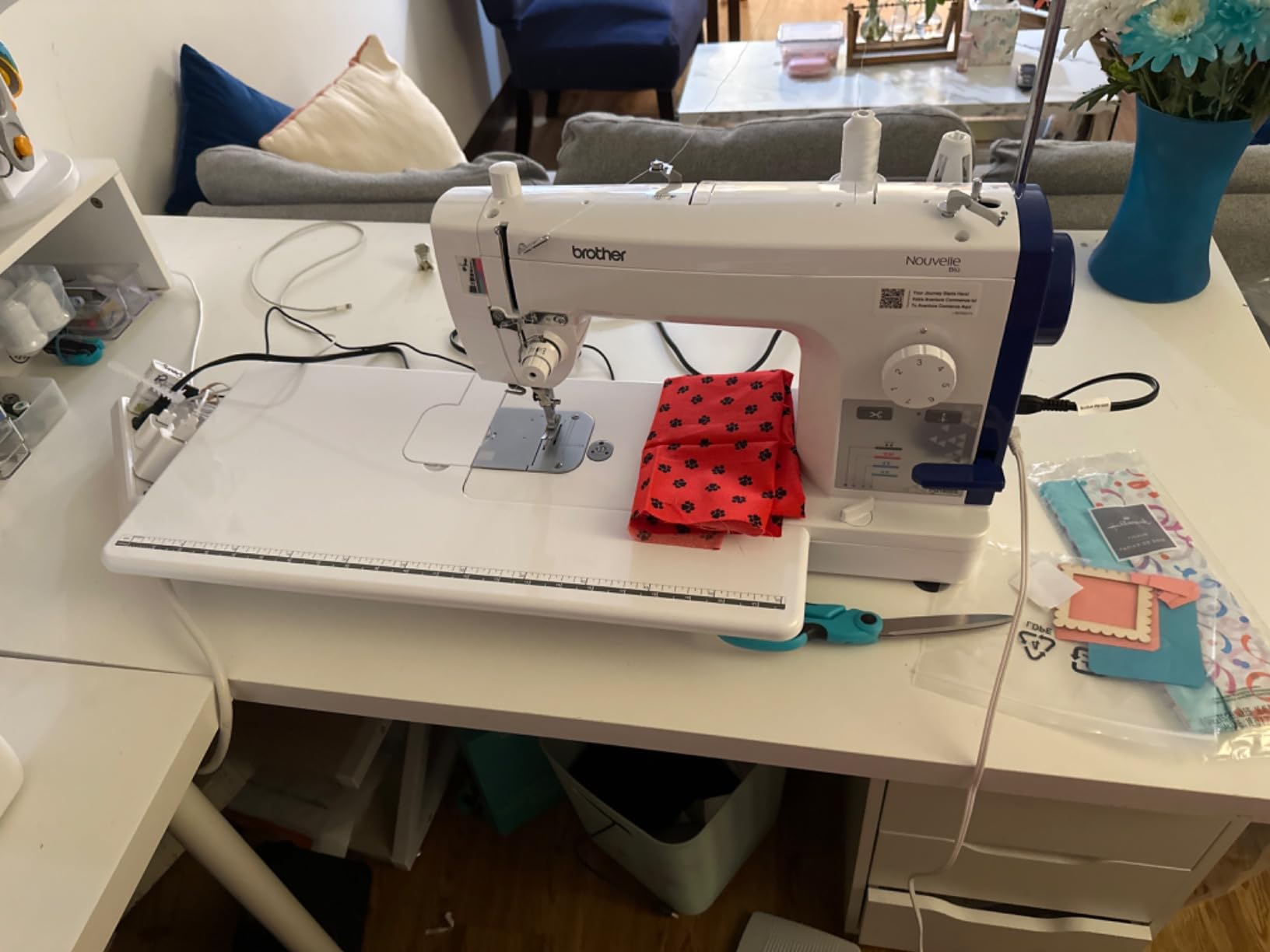 Brother PQ1600S High-Speed Straight Stitch Sewing Machine customer photo 1