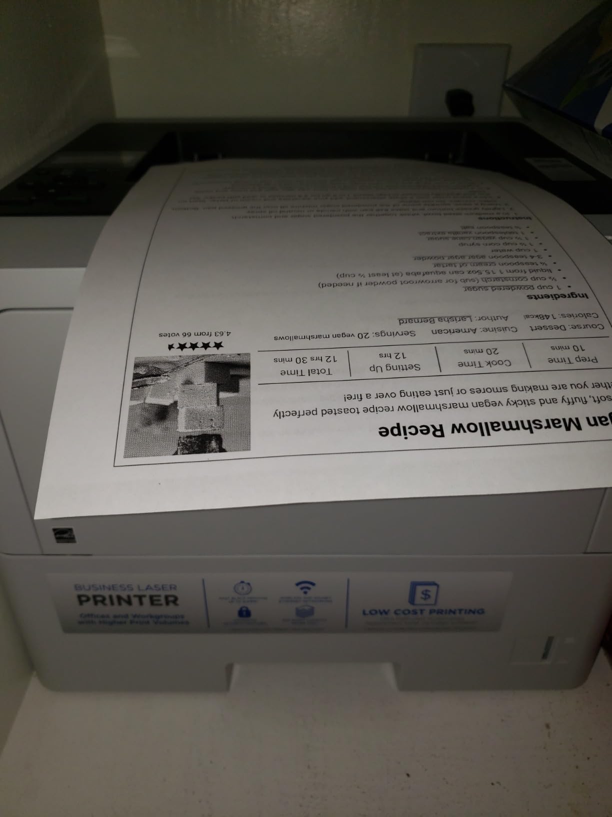 Brother Laser Printer, Monochrome Duplex Wireless Printer, HL-6210DW with 520-sheet tray and Gigabit Ethernet customer photo 2