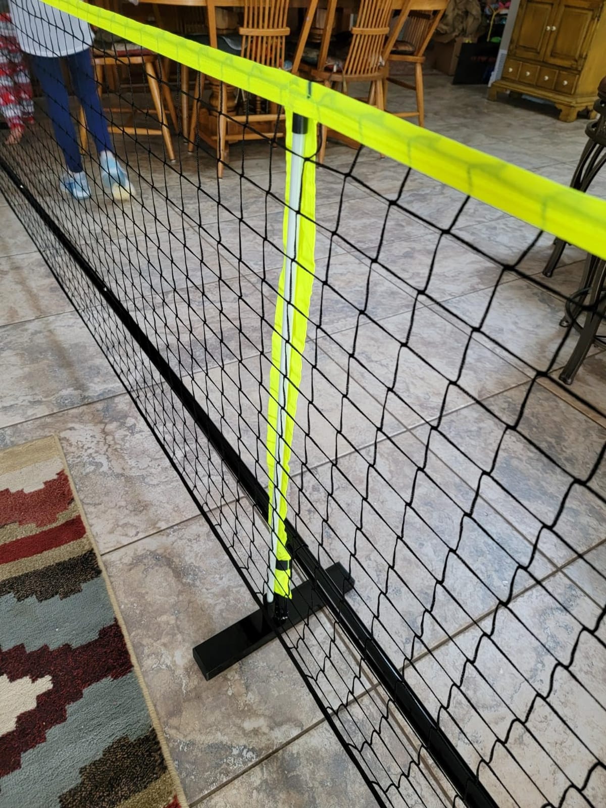 Bltend Portable Pickleball Net Set, 22FT Regulation Size Pickle Ball Net | Pickle Ball Net Set System with Ball Collector, Court Marker & Tape Measure, for Indoor Outdoor Driveway Garages Backyard Use customer photo 1