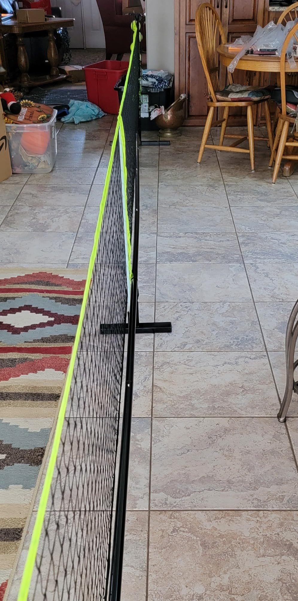 Bltend Portable Pickleball Net Set, 22FT Regulation Size Pickle Ball Net | Pickle Ball Net Set System with Ball Collector, Court Marker & Tape Measure, for Indoor Outdoor Driveway Garages Backyard Use customer photo 2