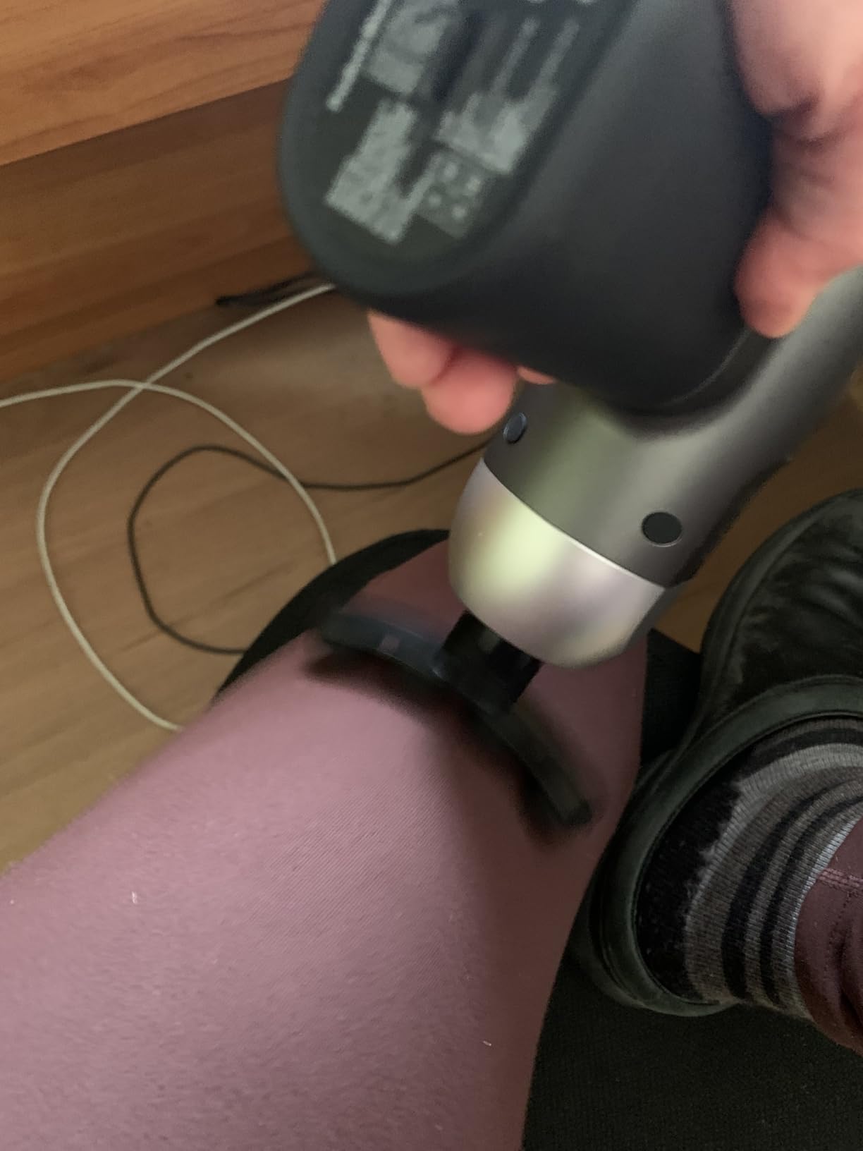 BOB AND BRAD C2 Pro Massage Gun with Heat and Cold Therapy, FSA Eligible & HSA Approved, PT-Developed Deep Tissue Back Massager for Athletes, Men & Women customer photo 1