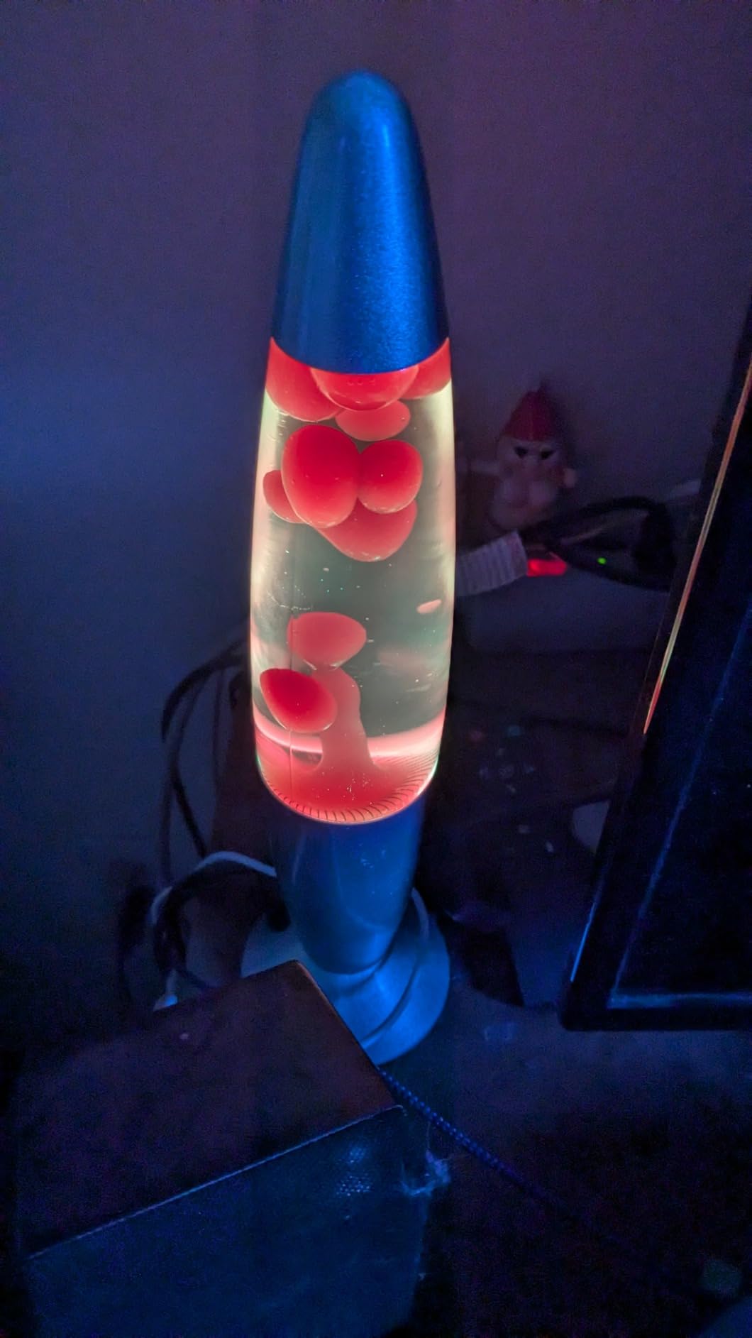 Purple Wax Liquid Motion Lamps Multi Color Changing, 13