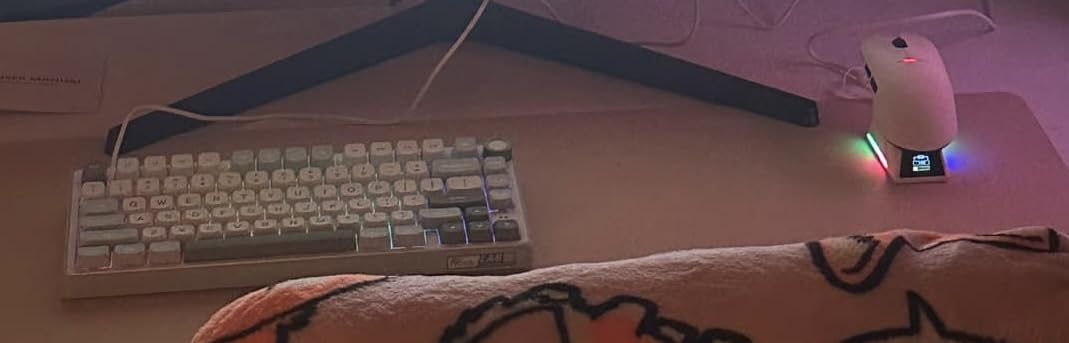 RK ROYAL KLUDGE R75 Wired Mechanical Gaming Keyboard, 75% Hot-Swap Mechanical Keyboard Volume Knob, Soft Pre-lubed Tactile Brown Switch customer photo 1