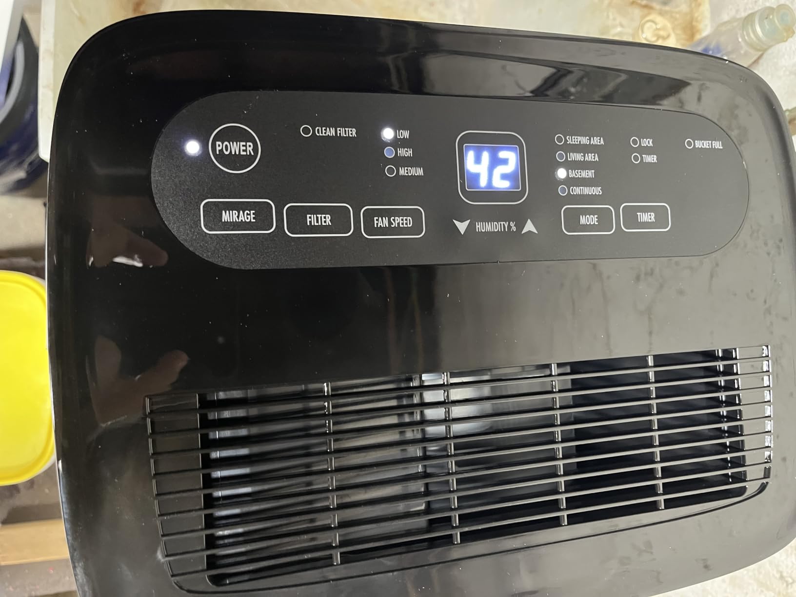 Yaufey 6000 Sq. Ft. Energy Star Certified Dehumidifier, Max 120 Pints Dehumidifier for Basement with Drain Hose, Smart Compressor with Intelligent Humidity Control customer photo 1