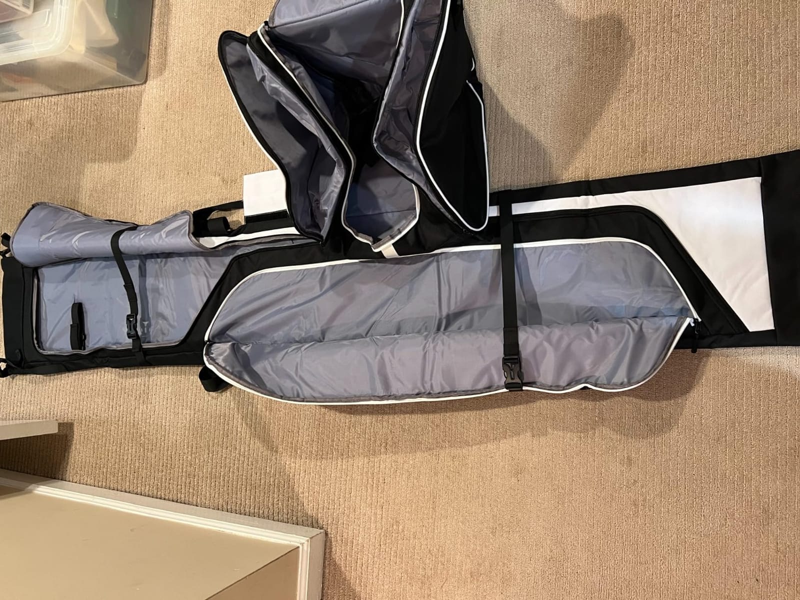 GoHimal Ski Bag & Boot Bag Combo, Padded Ski Carrier | Fits Skis Up to 200CM customer photo 1