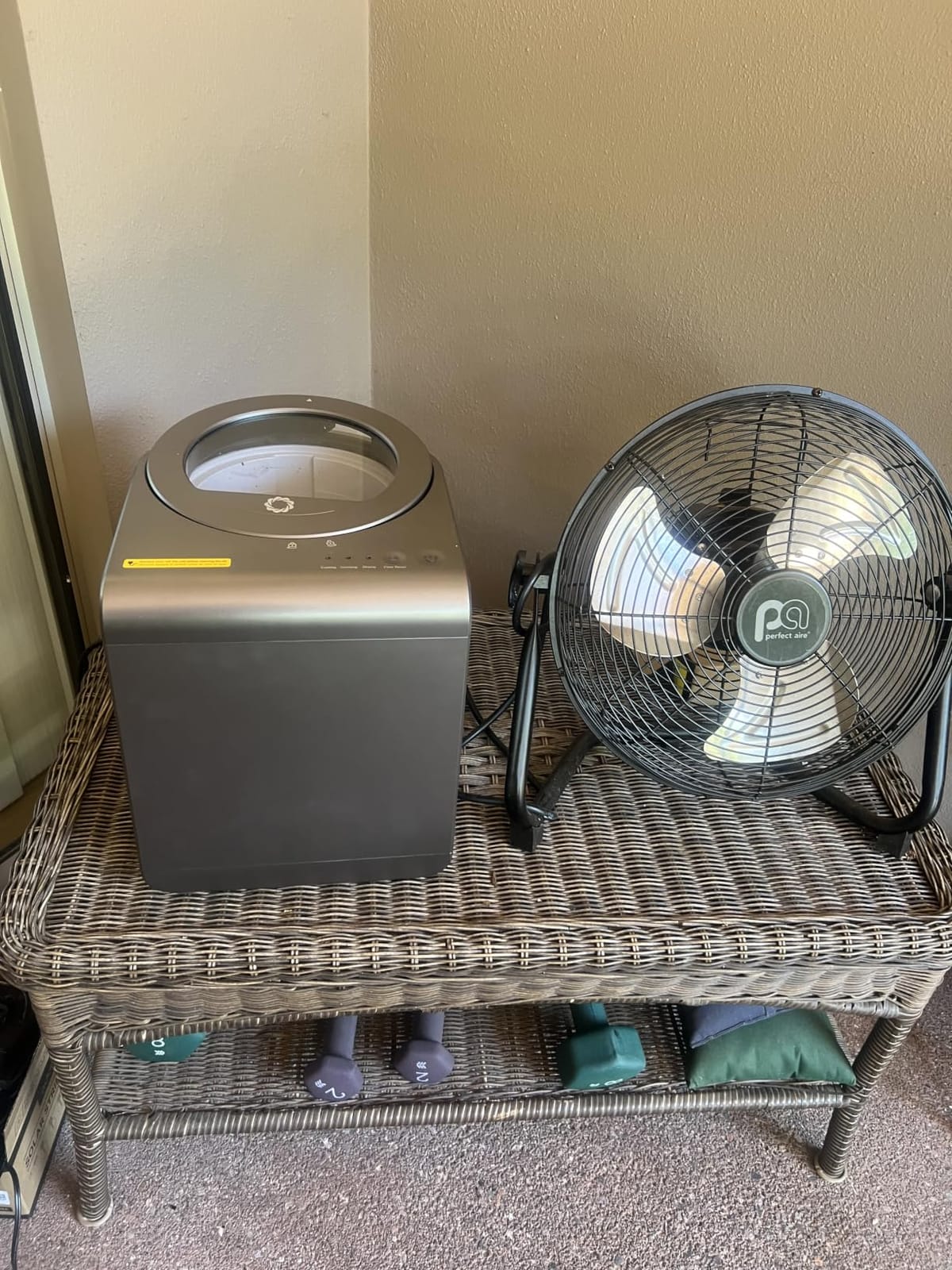 Airthereal R500-V Electric Composter, Visual Glass Cover, 2.5L, Gray customer photo 2