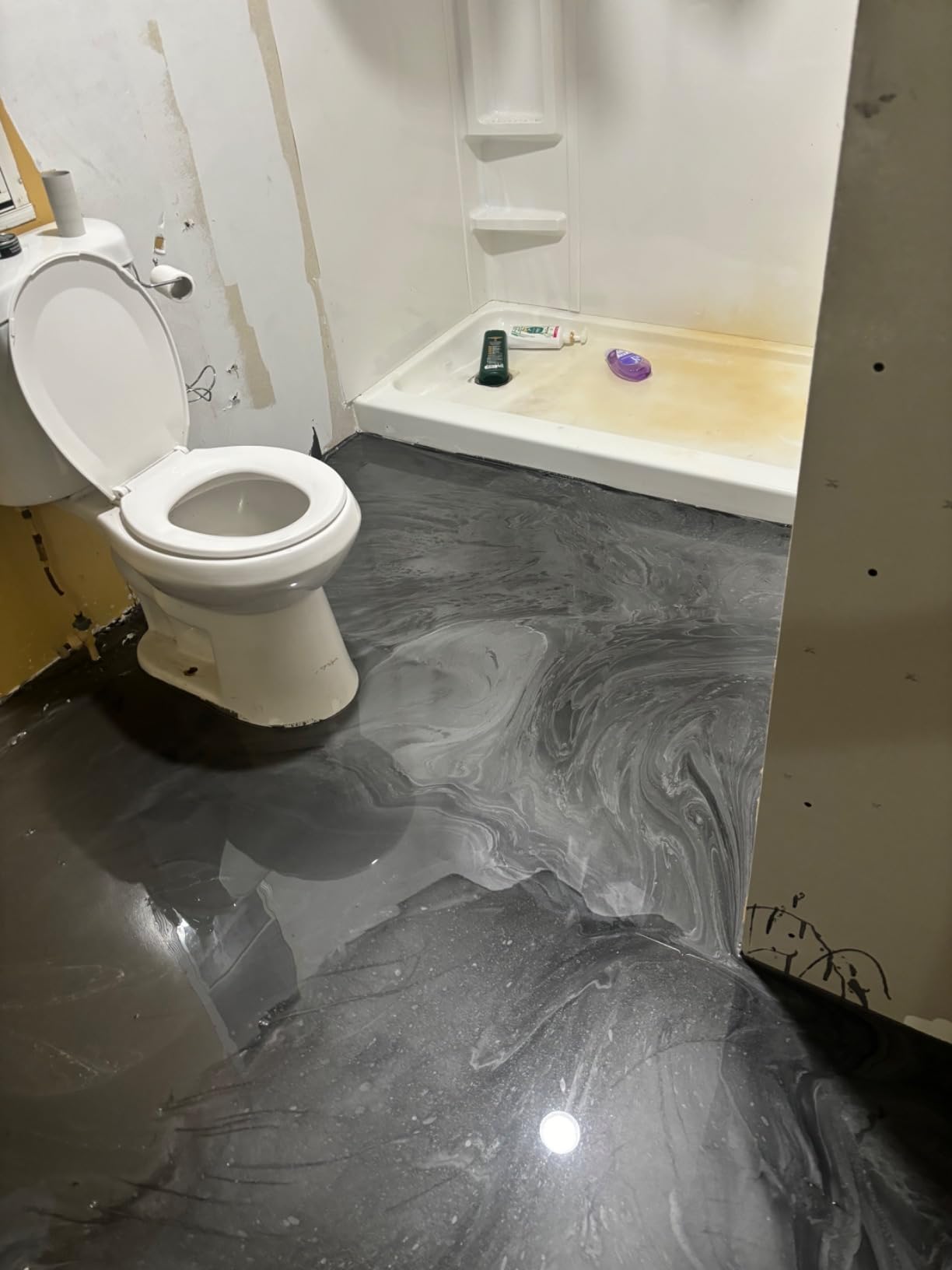 BP Resins: Single Shot 100% Solids Epoxy Resin Kit (3 Gallons) Two Component Gloss Coat Finish - Low VOC customer photo 1