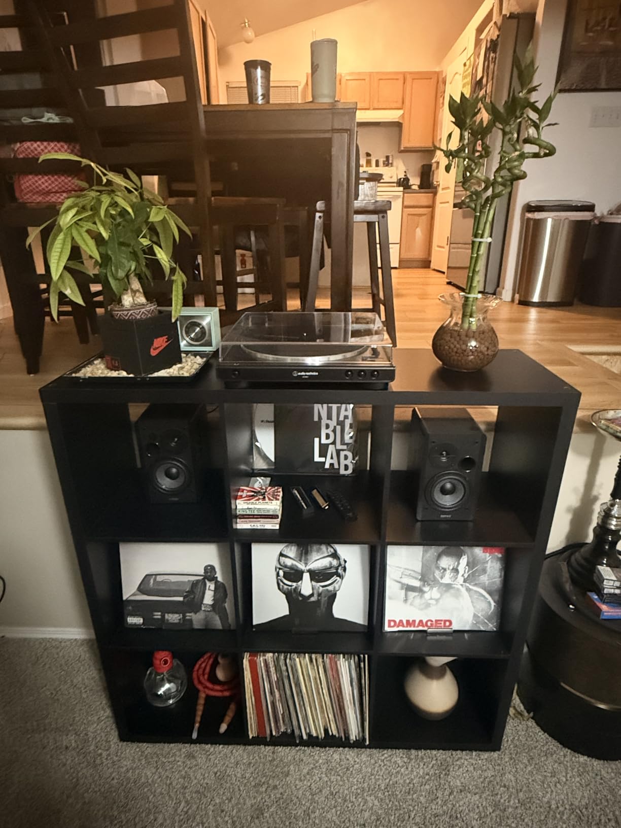 Kalami Vinyl Record Stand Display Album LP Cover | Display Nowplaying, Clear Acrylic Material, Tabletop Display, No Assembly Required, Vinyl Record Player Accessories customer photo 2