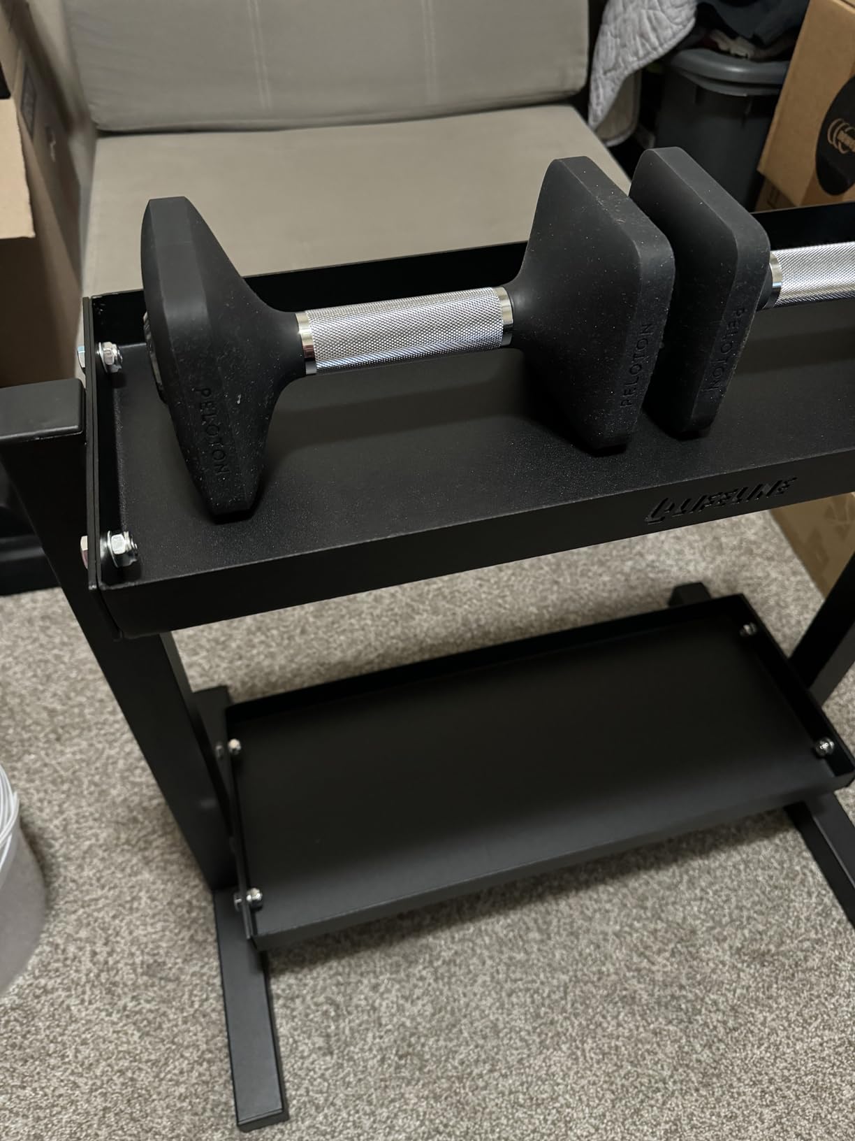 Lifeline Fitness Kettlebell Storage Rack customer photo 1