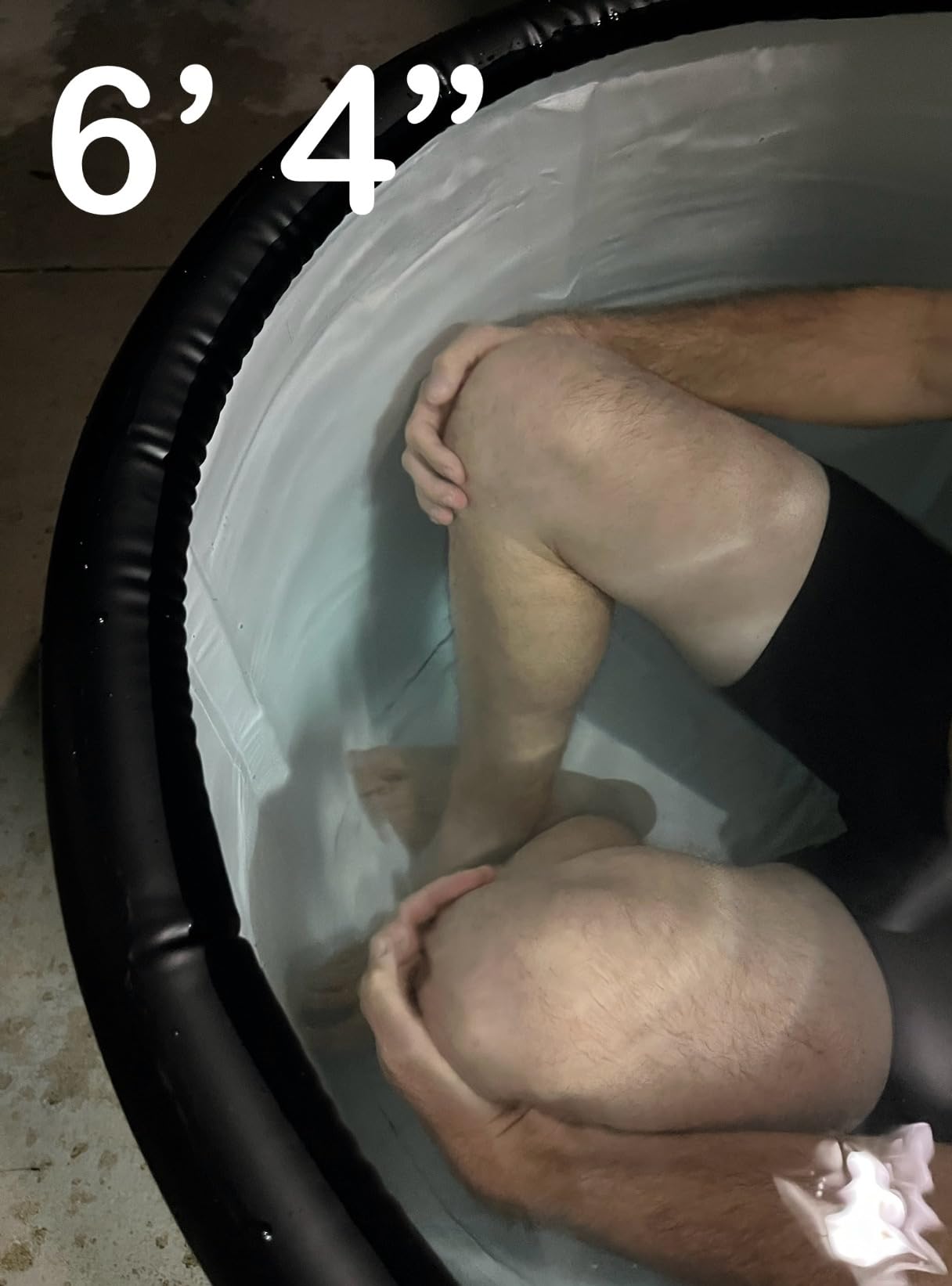 BINYUAN XL Ice Bath Tub for Athletes With Cover 99 Gal Cold Plunge Tub customer photo 1