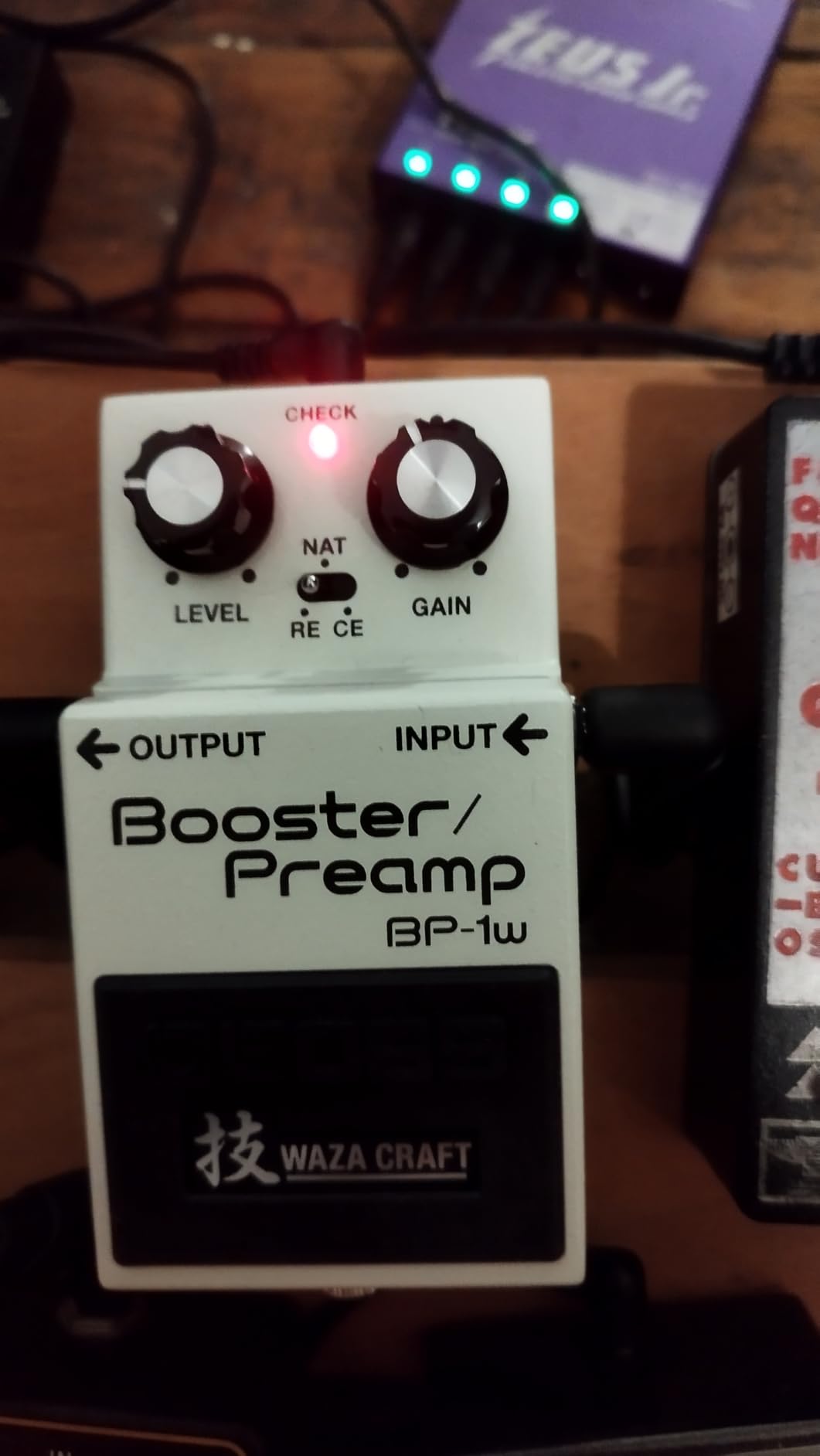 BOSS BP-1W Booster/Preamp Guitar Effect Pedal - Premium Waza Craft Guitar Effect Pedal with Analog Circuitry customer photo 1