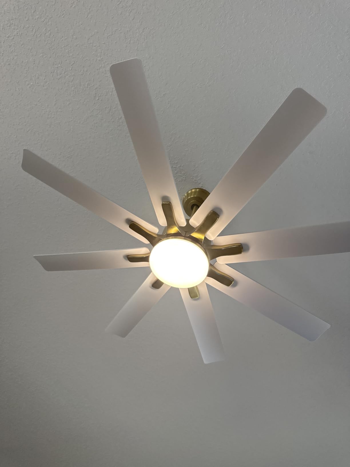 Sofucor 66 Inch Smart Ceiling Fans with Lights, Remote&APP Control | High 7000 CFM, Alexa/APP/Remote Control, Quiet Reversible DC Motor, 3 CCT, 6 Speeds for Indoor/Outdoor/Patio/Living Room customer photo 1