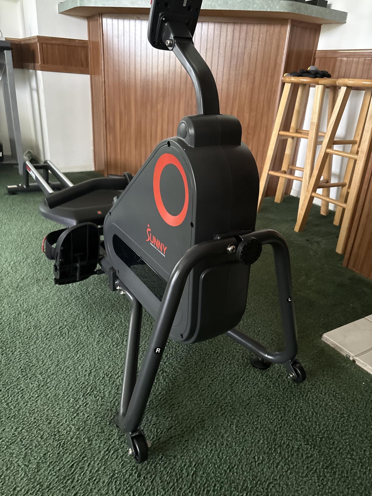 Sunny Health & Fitness Smart Magnetic Rowing Machine, Full-Body Workout | Up to 50