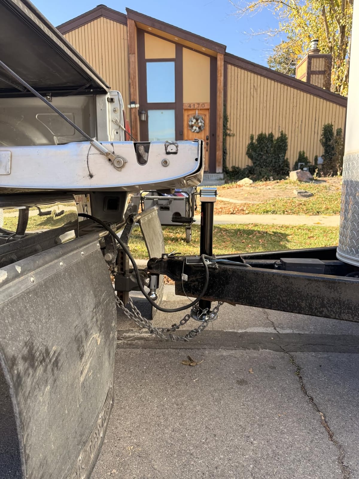 YOMILINK 5000 lbs A-Frame Trailer Jack, 15