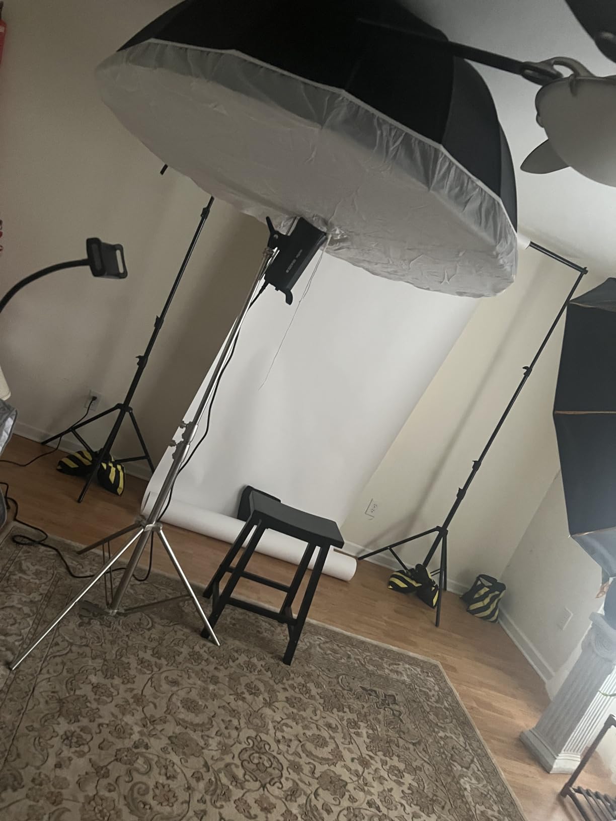 Godox SK400II-V 400W Photo Studio Strobe Flash Monolight with Reflector Kit | GN65, 0.1-1.5s Recycle Time, Bowens Mount, 10W LED Modeling Lamp for Studio Product Photography, Portraits Shooting, 110~120V customer photo 1
