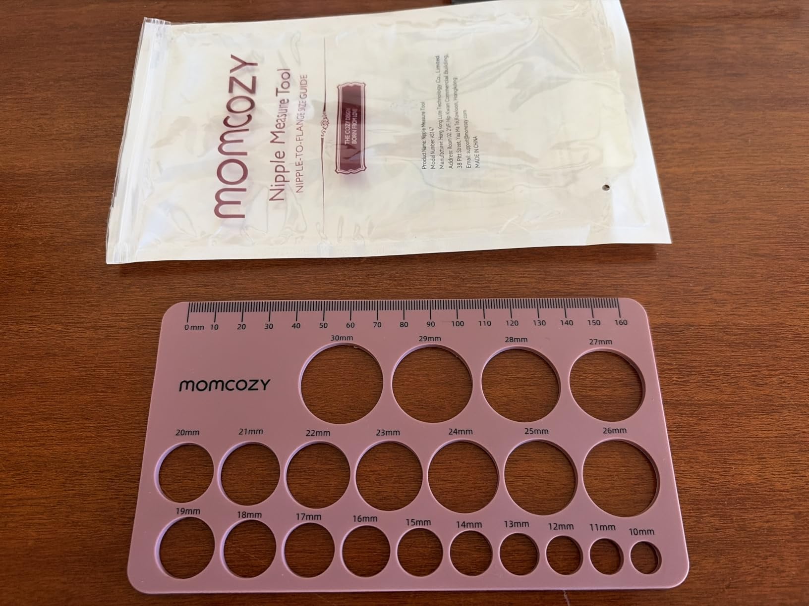 Momcozy M5 Lite Hands-Free Wearable Breast Pump, DoubleFit Flange for Baby-Like Comfort, 3 Modes & 9 Suction Levels, No Flange Insert or Hard Carry Case, 24mm, 2-Pack, Cozy Red customer photo 2