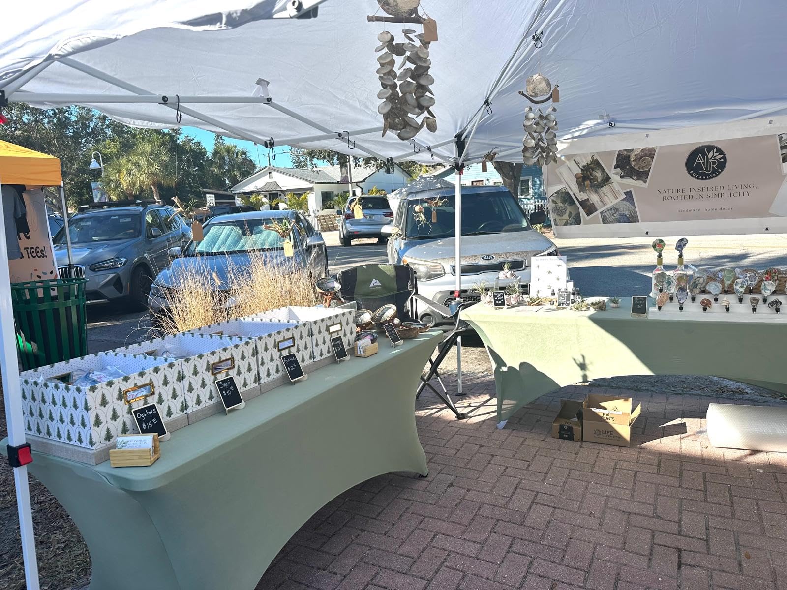 CROWN SHADES Commercial Pop Up Canopy Tent with 1 Side Wall, 10'x10', Blue | Patented Centerlok One Push Setup, Heavy Duty Vendor Tent with Wheels, STO-N-Go Bag, 400D Silver Coated, UPF 50+ Waterproof customer photo 1