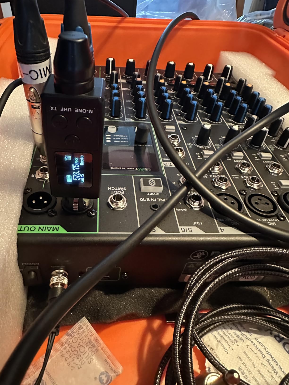 Mackie ProFX10v3+ 10-Channel Professional Analog Mixer with USB, Onyx Mic Preamps, GigFX Effects Engine, and Bluetooth | Includes rackmount hardware and dust cover for installation, protection and maintenance customer photo 2