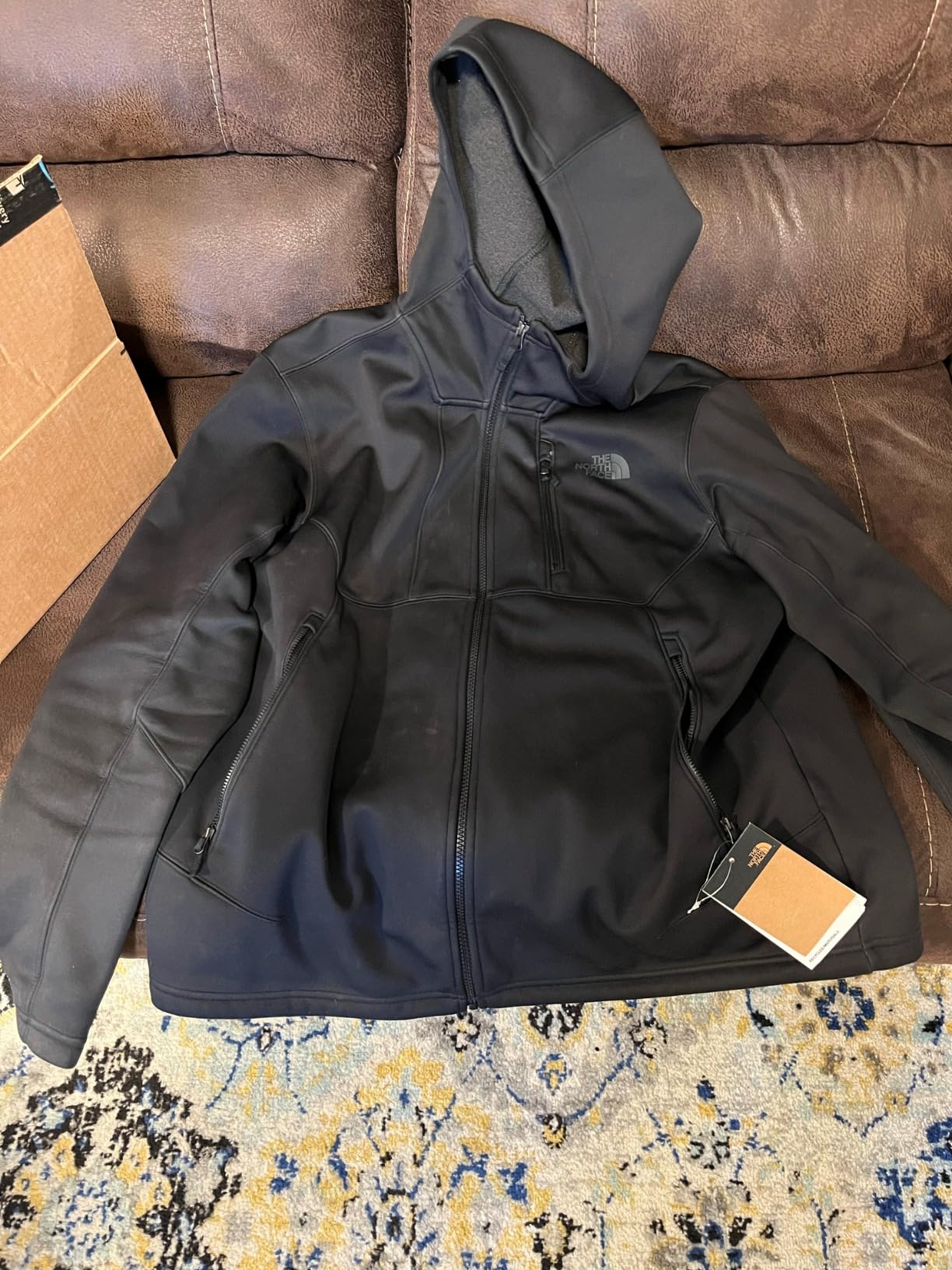Men's Thermoball Eco Snow Triclimate Waterproof Insulated Ski Jacket | Helmet Compatible, Powder Skirt customer photo 1