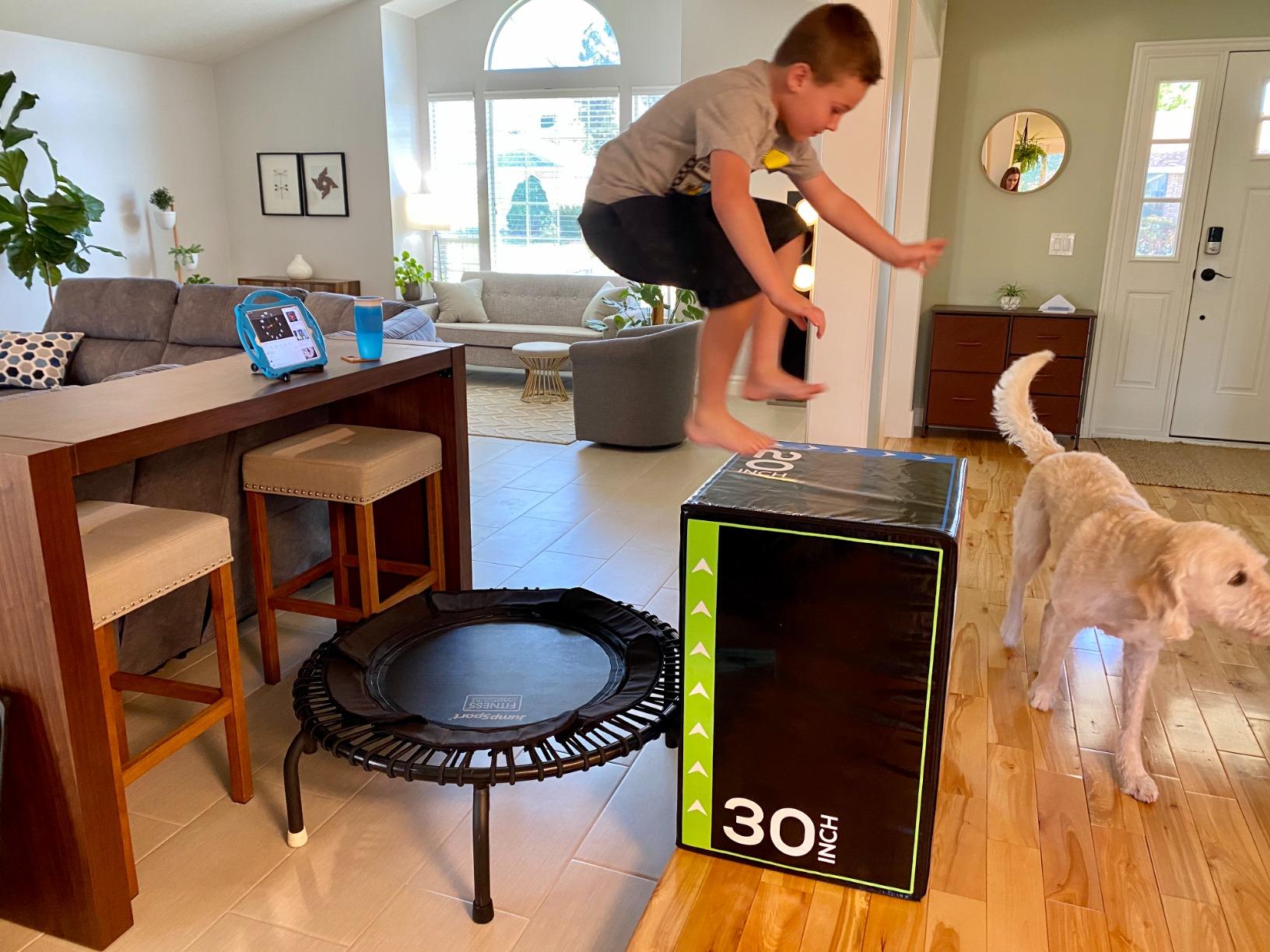 BalanceFrom 3-in-1 Foam Plyometric Jump Box for Home Gym with Multiple Height Options customer photo 2