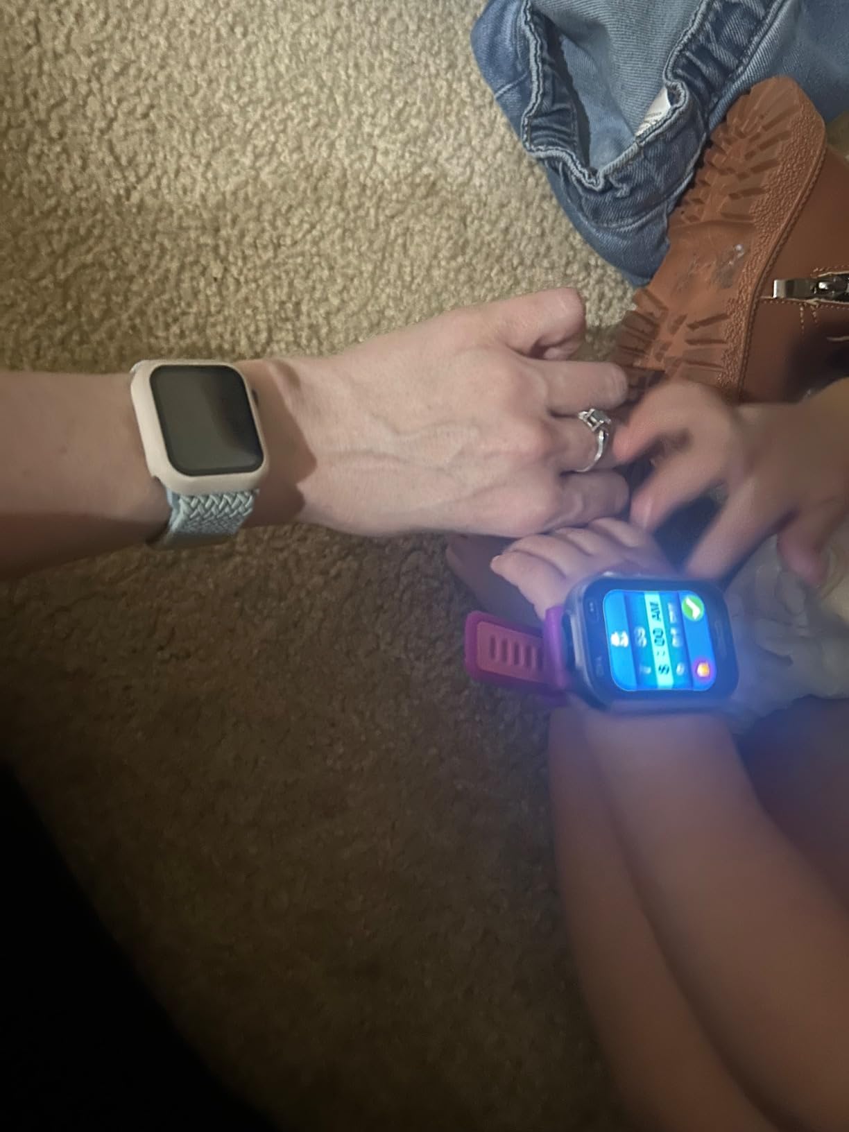 VTech KidiZoom Smartwatch DX4, Blue customer photo 1