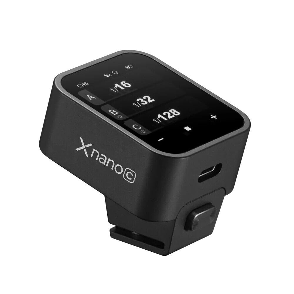 Godox X3-C TTL Wireless Flash Trigger for Canon, 2.4G Flash Transmitter, Touchscreen, TTL Auto/Manual/Multi Flash, Built-in Lithium Battery, USB-C Charge, OLED Screen customer photo 1
